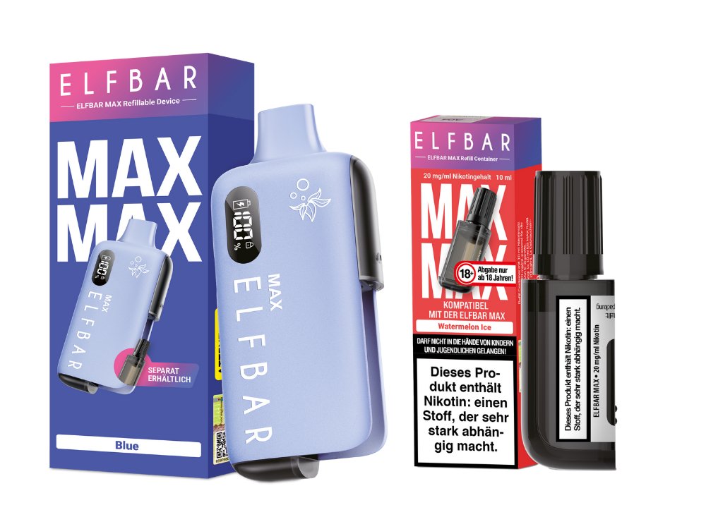 Elfbar Max Set inkl. Liquid Pod