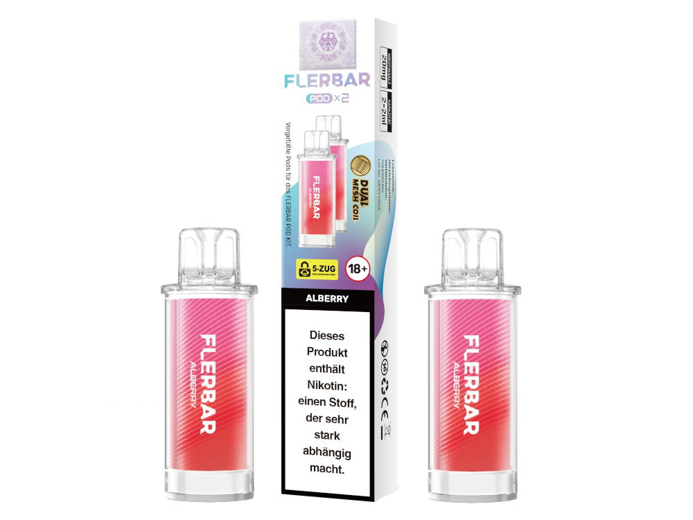 Flerbar - POD (2 Stück pro Packung) - Prefilled