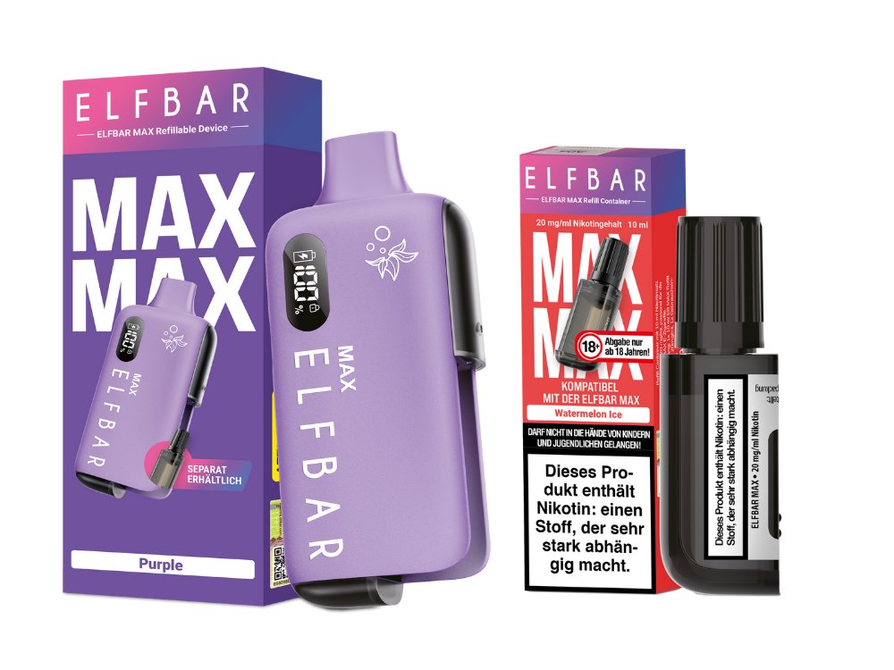 Elfbar Max Set inkl. Liquid Pod