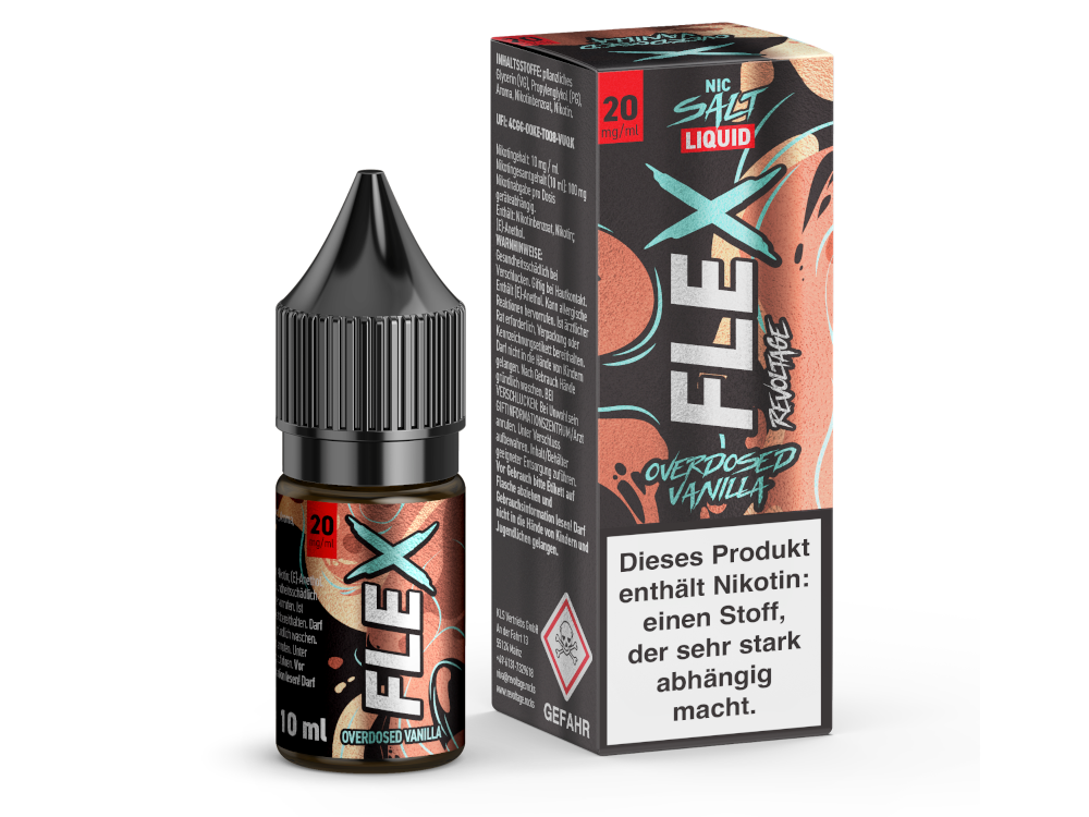Revoltage FLEX Nikotinsalz-Liquid Vanilla 20 mg/ml