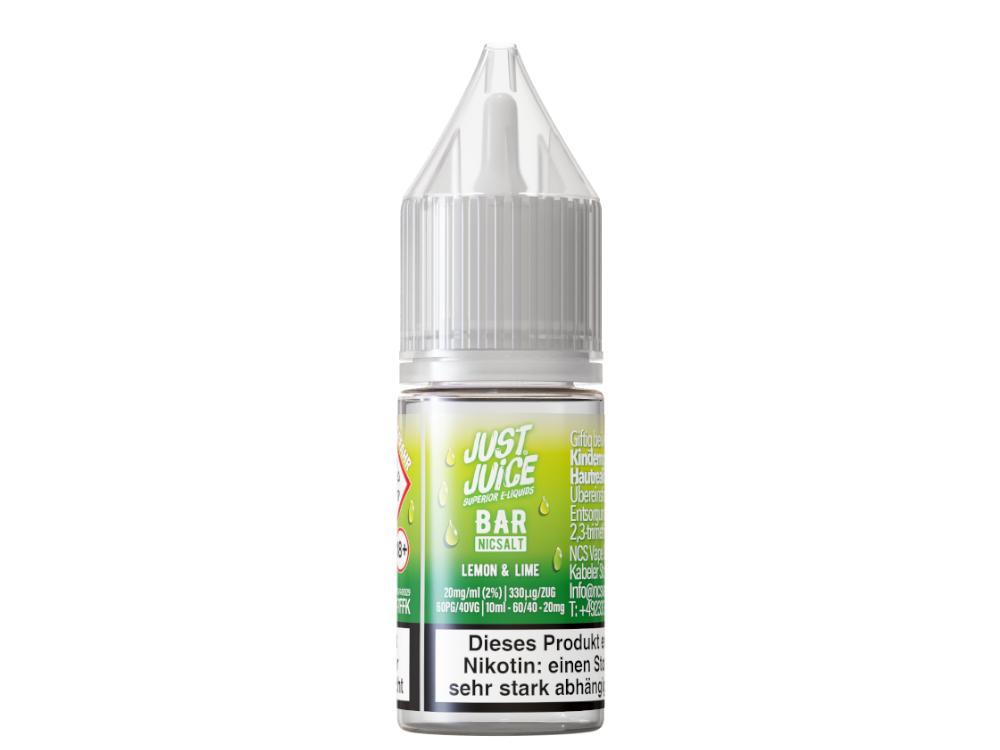 Just Juice - Bar - Nikotinsalz Liquid - Lemon & Lime
