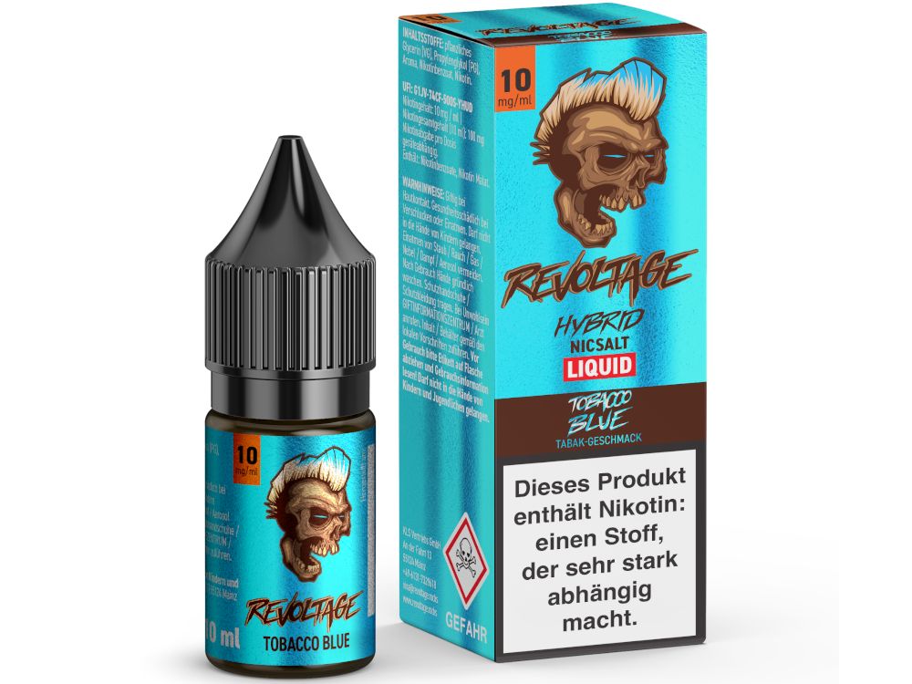 Revoltage - Hybrid Nikotinsalz Liquid - Tobacco Blue