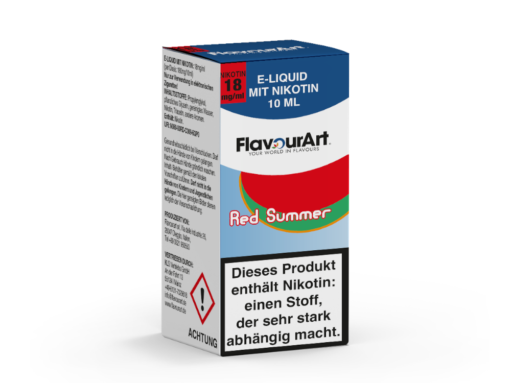 FlavourArt - E-Zigaretten Liquid - Red Summer