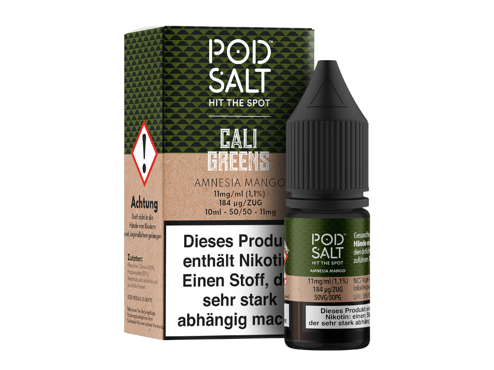 Pod Salt Fusion Amnesia Mango Nikotinsalz-Liquid