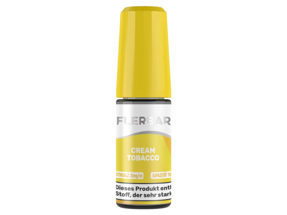 Flerbar Liquid - Nikotinsalz Liquid - Cream Tobacco