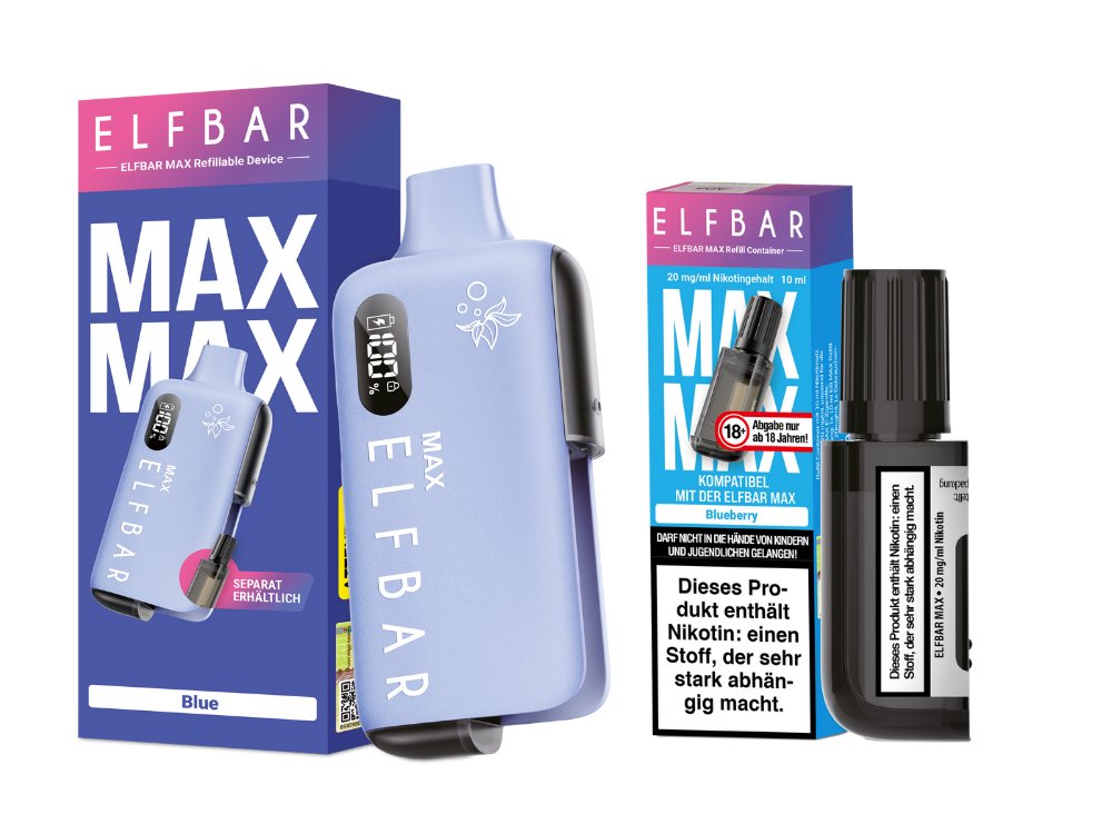 Elfbar Max Set inkl. Liquid Pod
