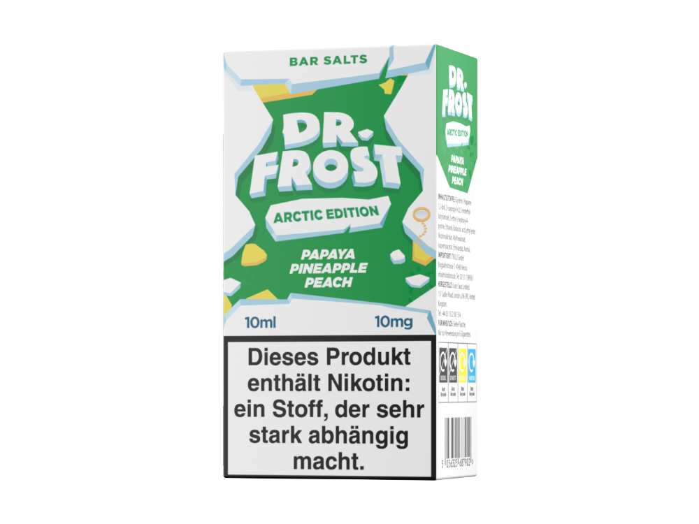 Dr. Frost - Arctic Edition - Nikotinsalz Liquid - Papaya Pineapple Peach