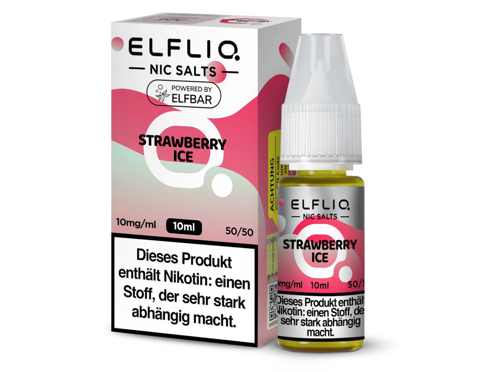 ELFLIQ Strawberry Ice Nikotinsalz-Liquid 10 mg/ml