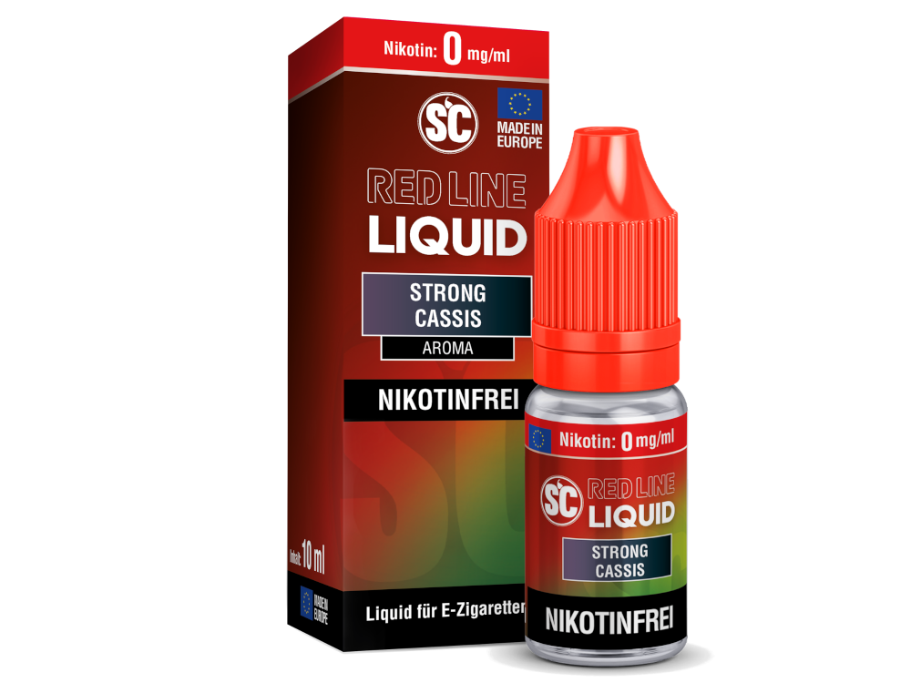 SC Red Line Strong Cassis V2 Nikotinsalz-Liquid