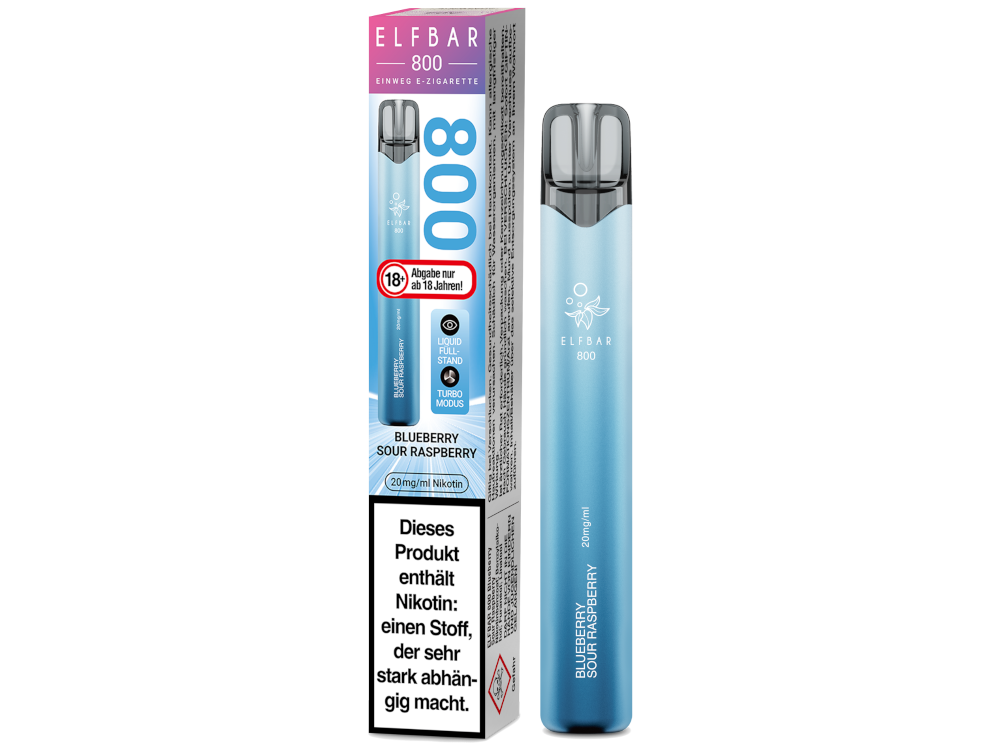 Elfbar 800 Einweg E-Zigarette - Prefilled