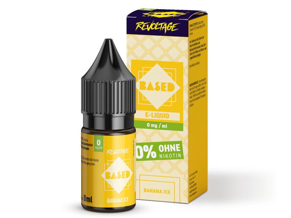 Revoltage - BASED - Hybrid Nikotinsalz Liquid - Banana Ice