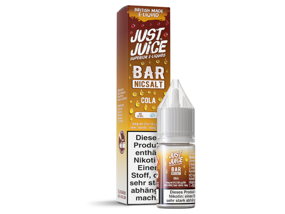 Just Juice - Bar - Nikotinsalz Liquid - Cola