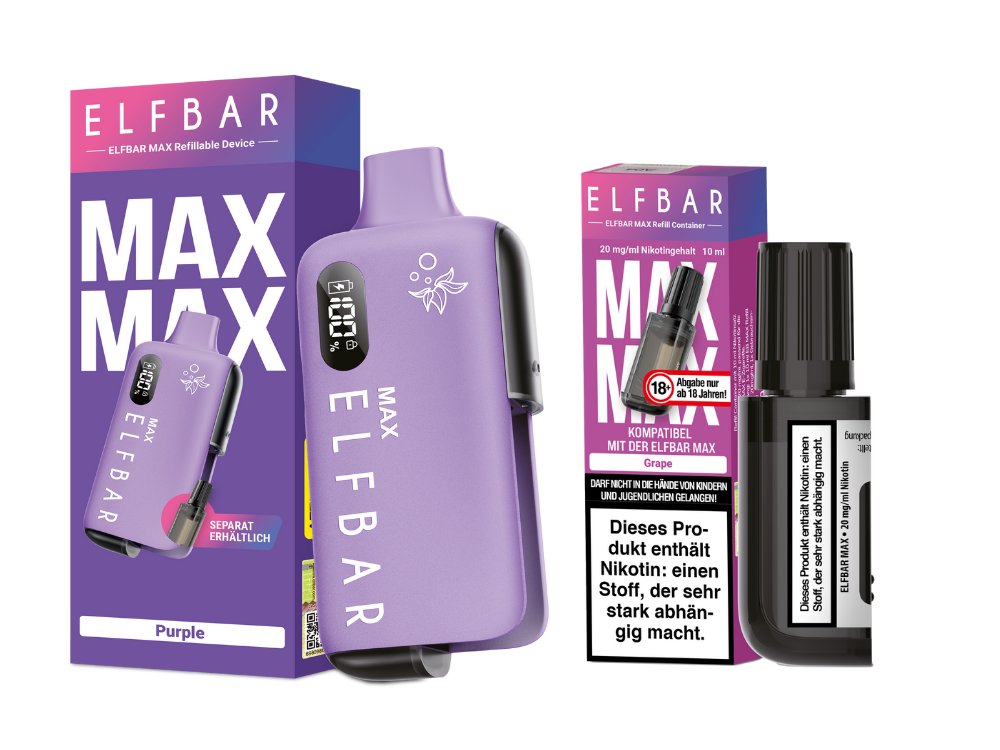 Elfbar Max Set inkl. Liquid Pod