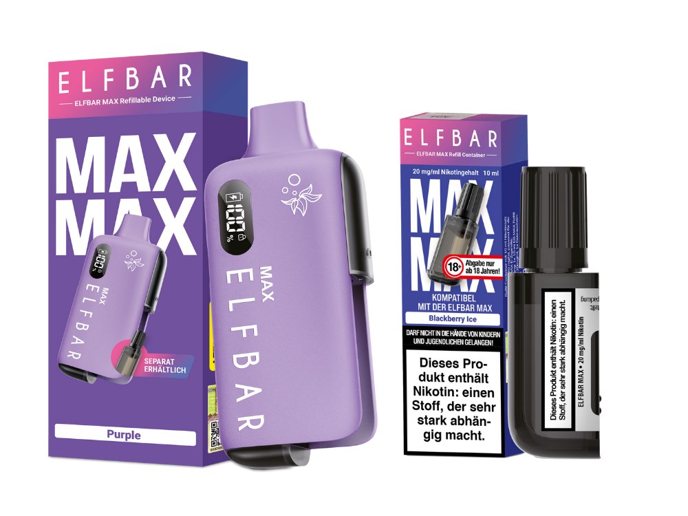 Elfbar Max Set inkl. Liquid Pod