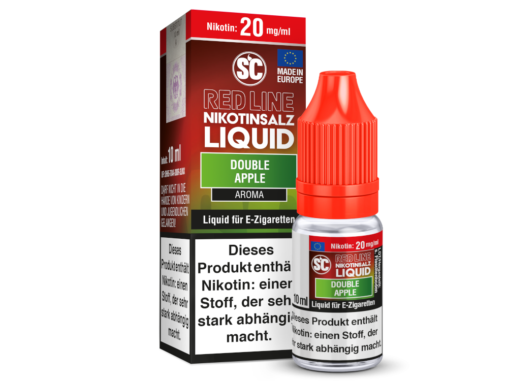 SC Red Line Double Apple Nikotinsalz-Liquid