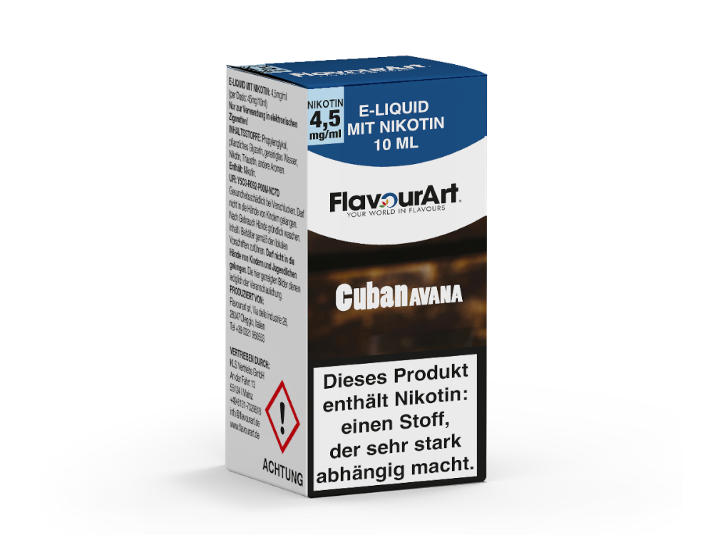 FlavourArt - E-Zigaretten Liquid - Cuban Avana