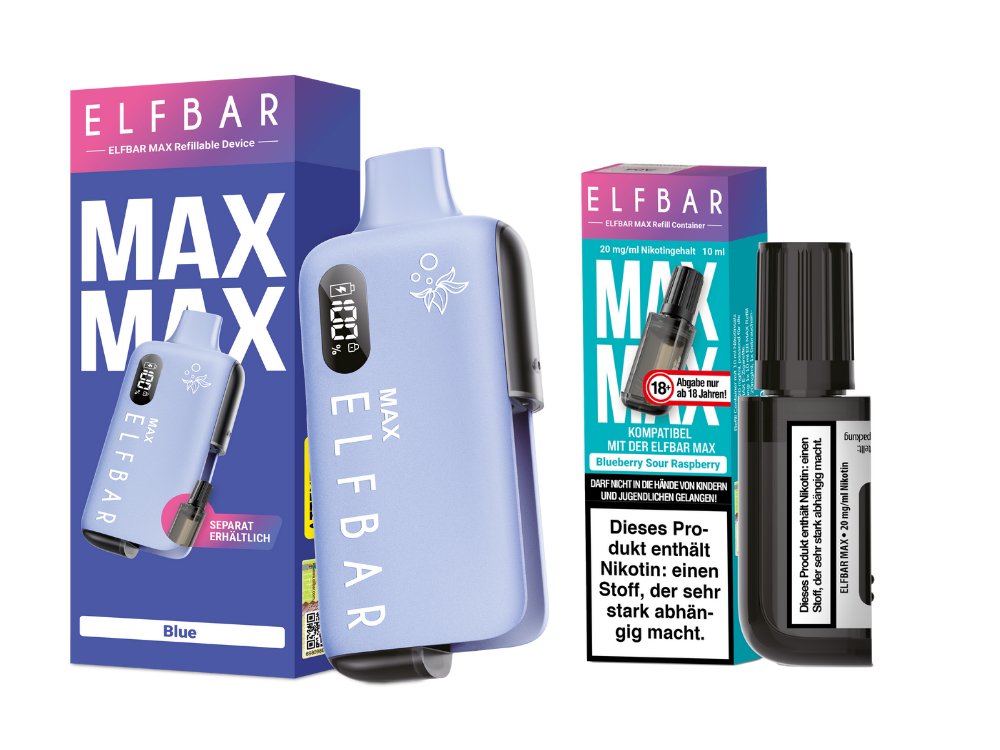 Elfbar Max Set inkl. Liquid Pod
