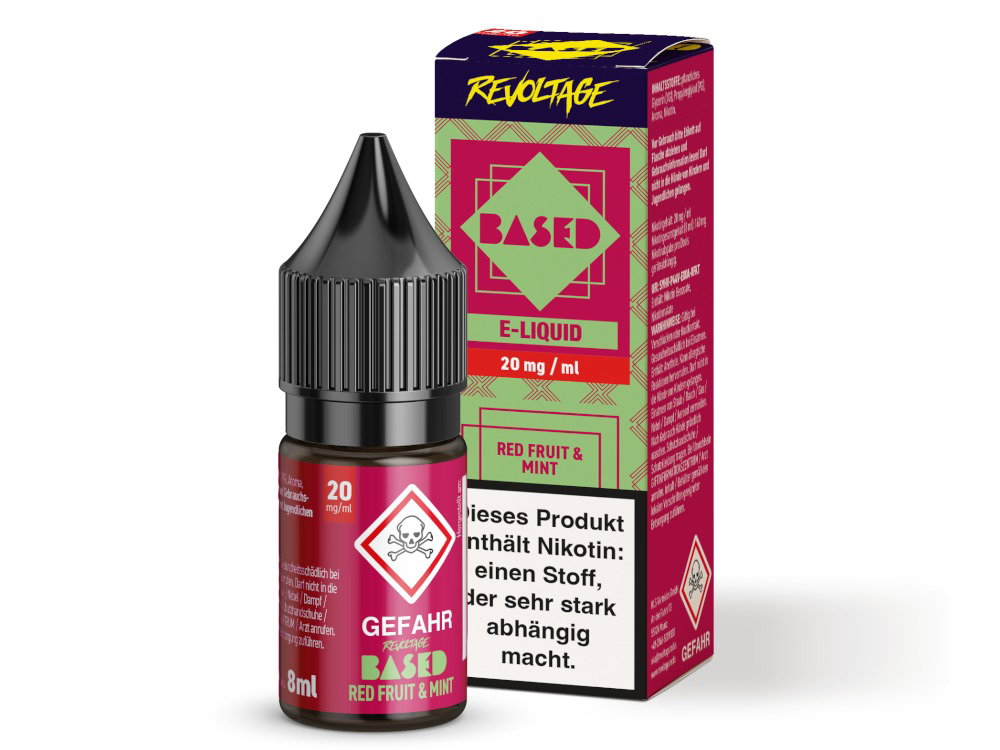 Revoltage - BASED - Hybrid Nikotinsalz Liquid - Red Fruit Mint