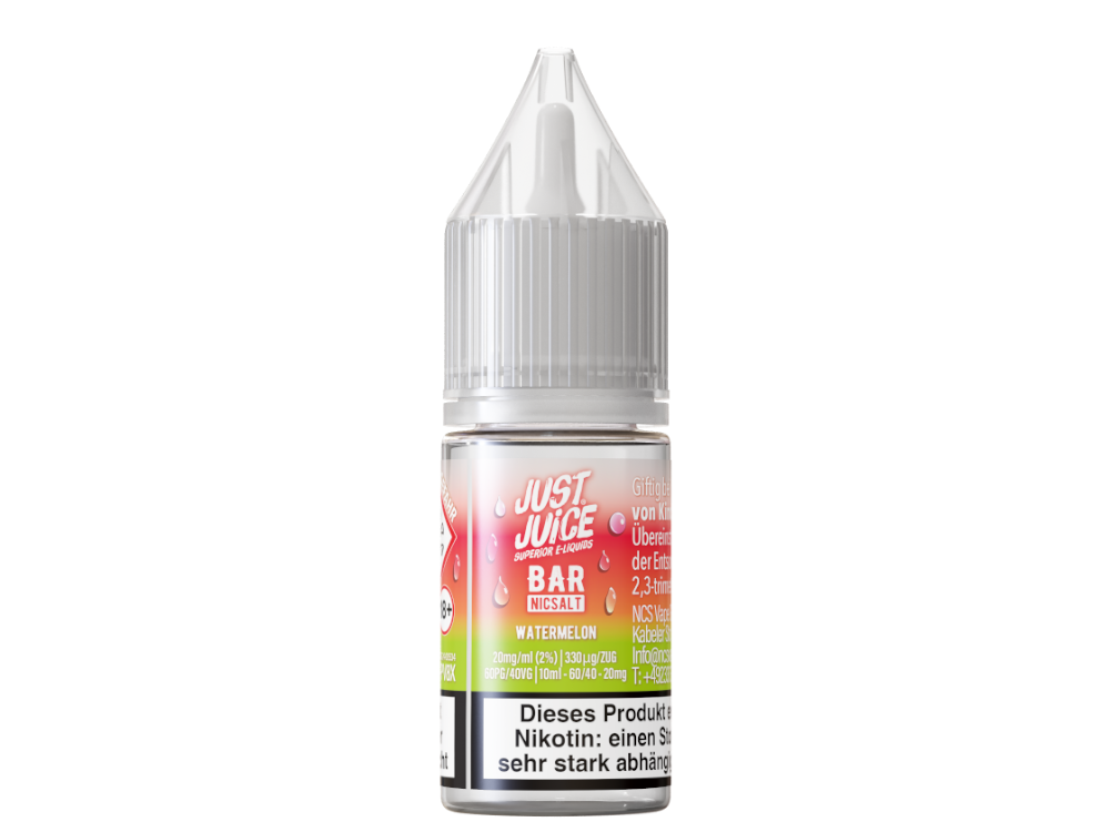Just Juice - Bar - Nikotinsalz Liquid - Watermelon