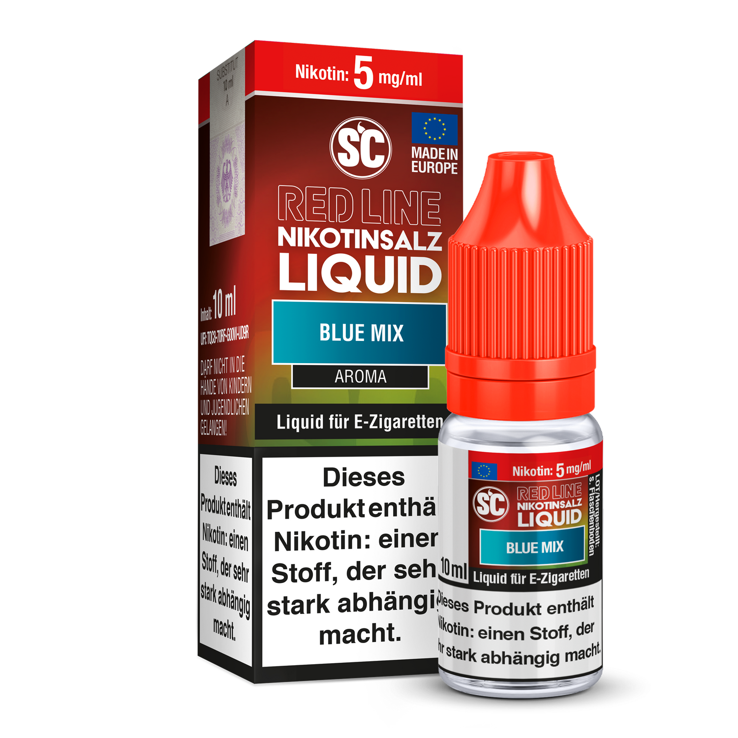 SC Red Line Blue Mix Nikotinsalz-Liquid 5 mg/ml