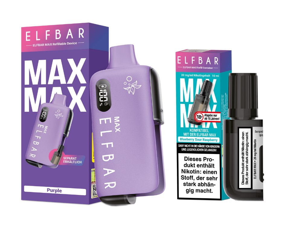 Elfbar Max Set inkl. Liquid Pod