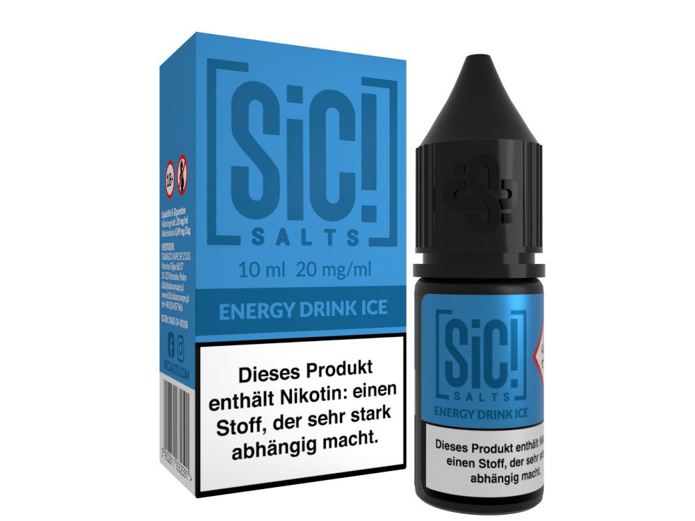 SiC! Salts - Nikotinsalz Liquid - Energy Drink Ice