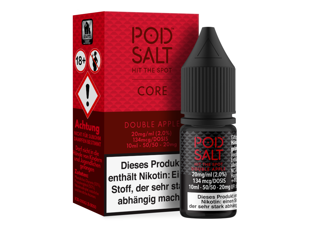 Pod Salt Core Nikotinsalz-Liquid Double Apple 20 mg/ml