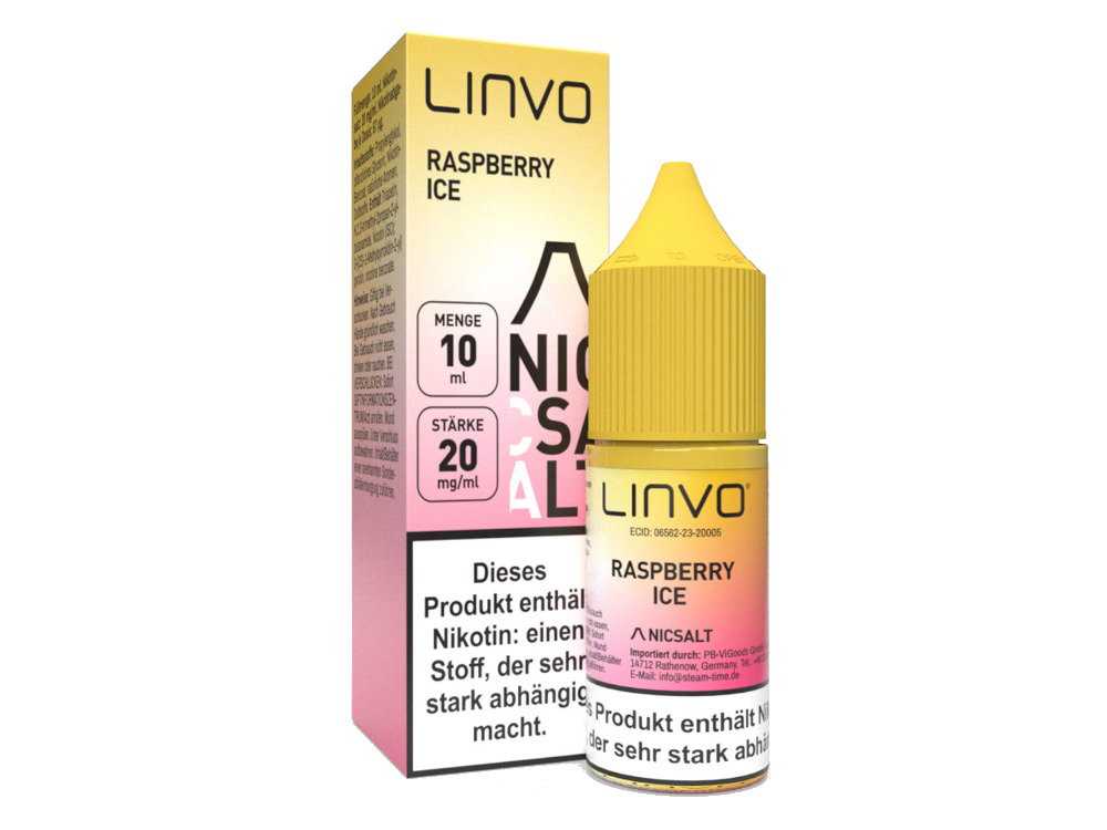 Linvo Nikotinsalz-Liquid Raspberry Ice 20 mg/ml
