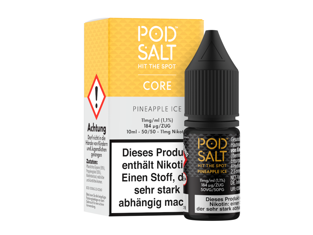 Pod Salt Core Nikotinsalz-Liquid Pineapple Ice