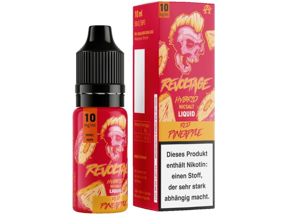Revoltage Tobacco Gold Hybrid-Nikotinsalz-Liquid Red Pineapple