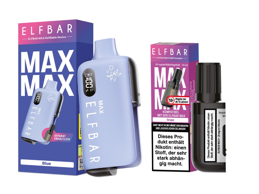Elfbar Max Set inkl. Liquid Pod