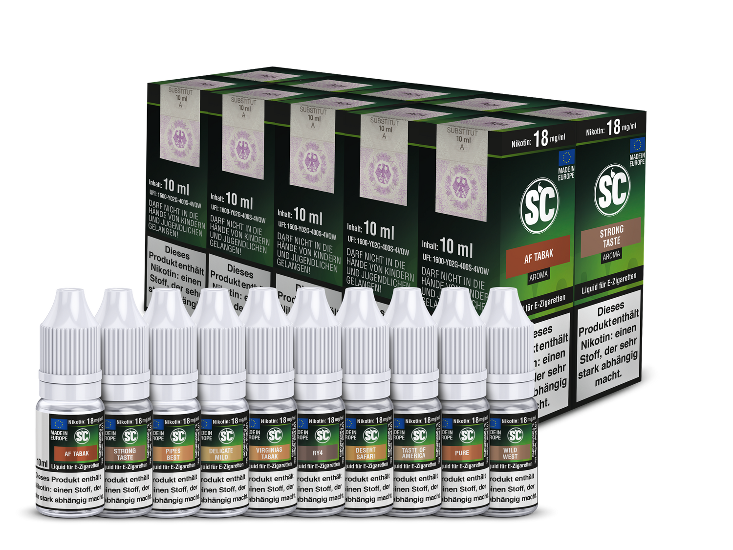 Tobacco Probierbox E-Liquid