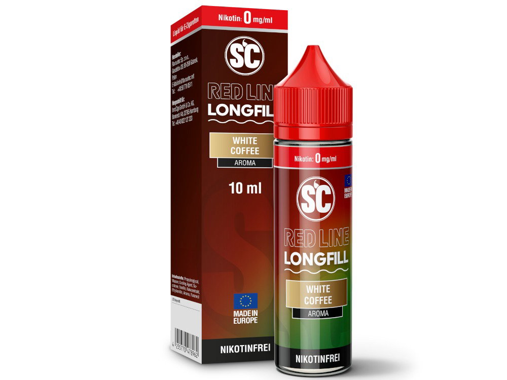 SC Red Line Longfill 10 ml White Coffee