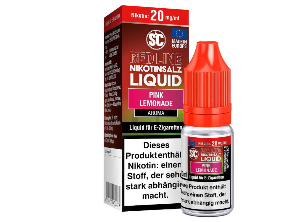 SC Red Line Pink Lemonade Nikotinsalz-Liquid 20 mg/ml