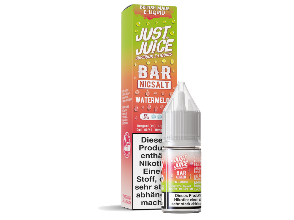 Just Juice - Bar - Nikotinsalz Liquid - Watermelon