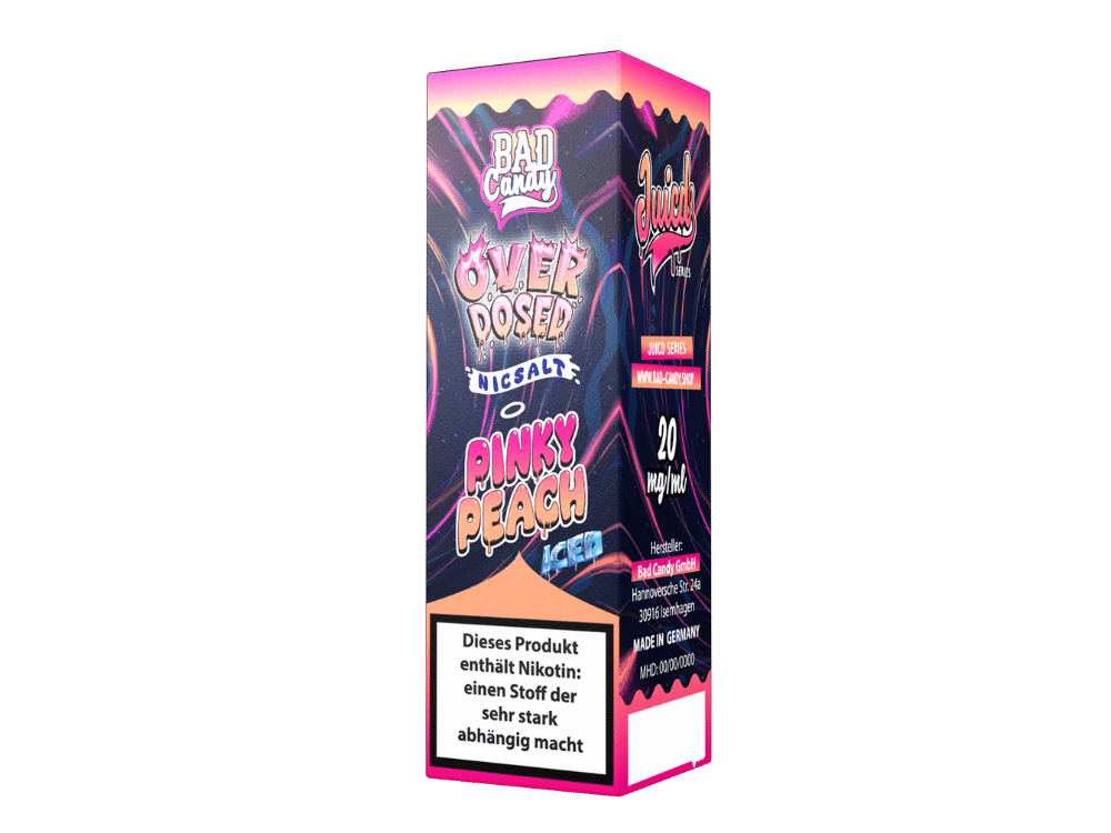 Bad Candy Liquids - Juicd - Nikotinsalz Liquid  - Pinky Peach