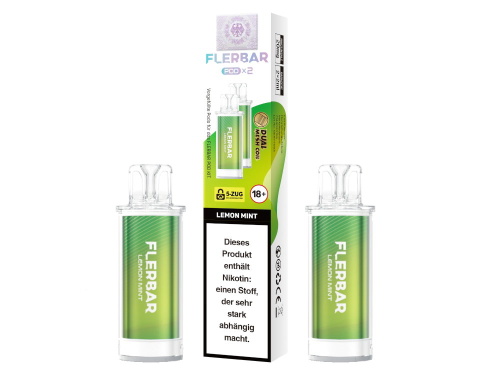 Flerbar - POD (2 Stück pro Packung) - Prefilled