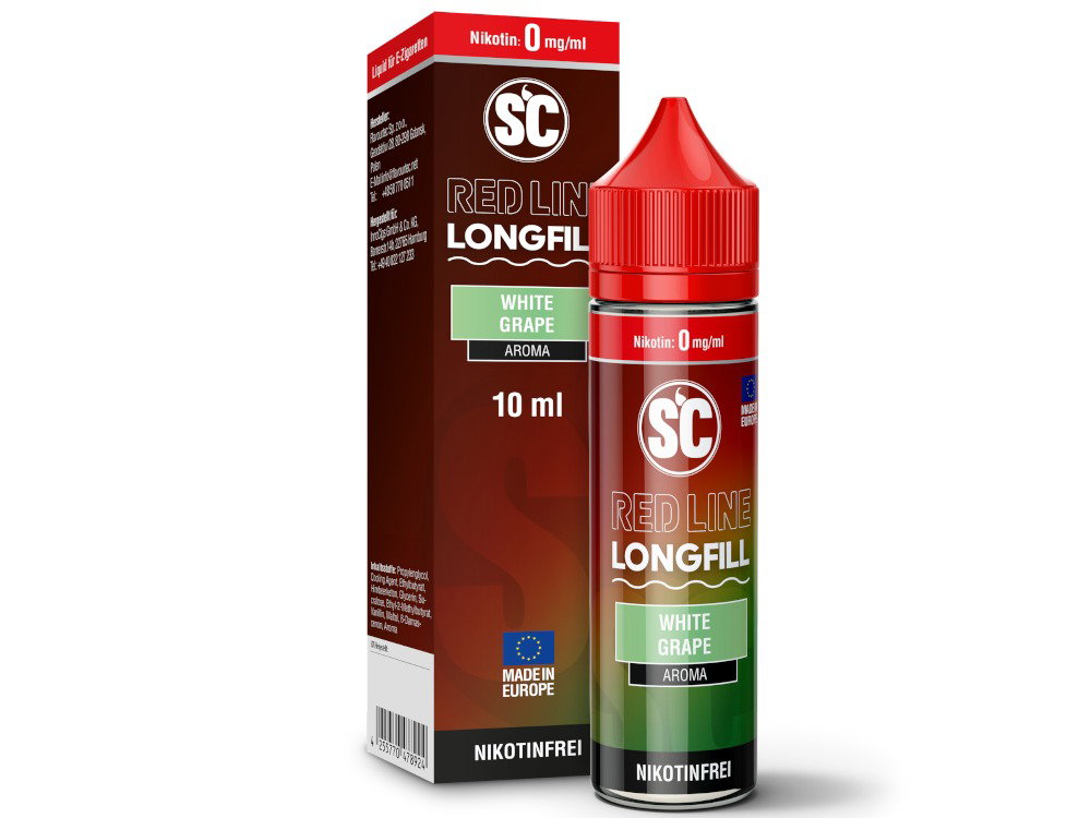 SC Red Line Longfill 10 ml White Grape