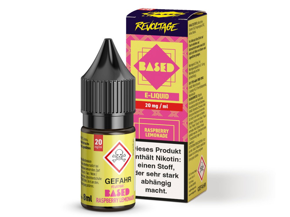 Revoltage - BASED - Hybrid Nikotinsalz Liquid - Raspberry Lemonade