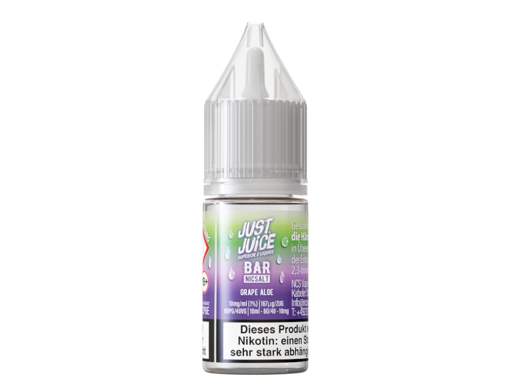 Just Juice - Bar - Nikotinsalz Liquid - Grape Aloe