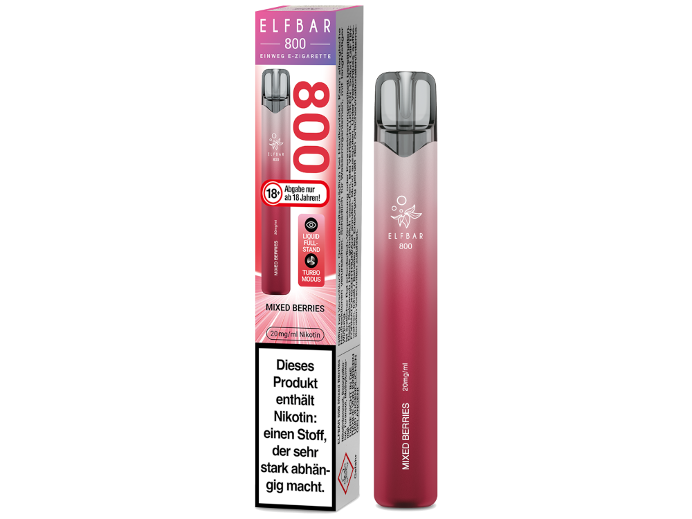 Elfbar 800 Einweg E-Zigarette - Prefilled