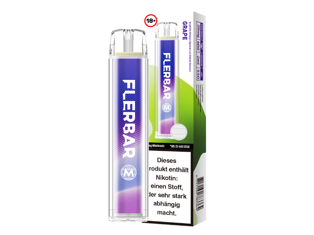 Flerbar - M Einweg E-Zigarette  - Prefilled