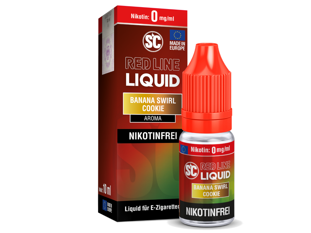 SC Red Line Banana Swirl Cookie Nikotinsalz-Liquid