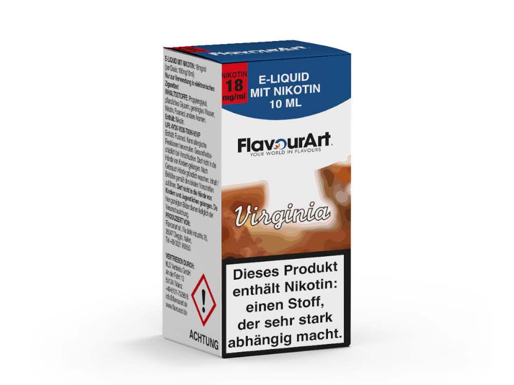 FlavourArt - E-Zigaretten Liquid - Virginia