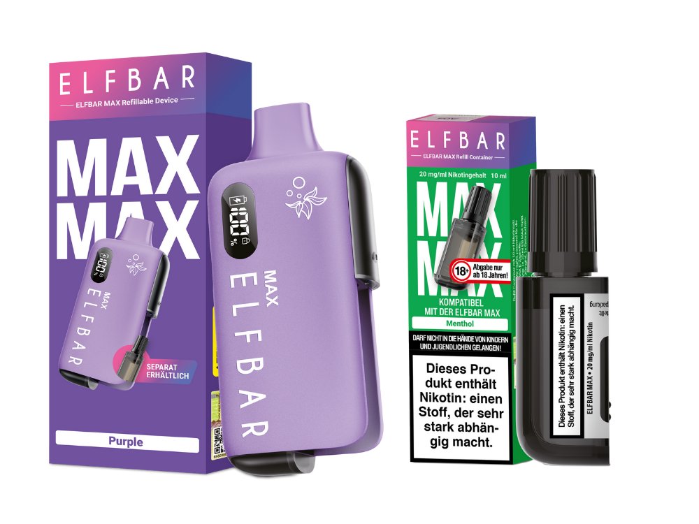 Elfbar Max Set inkl. Liquid Pod