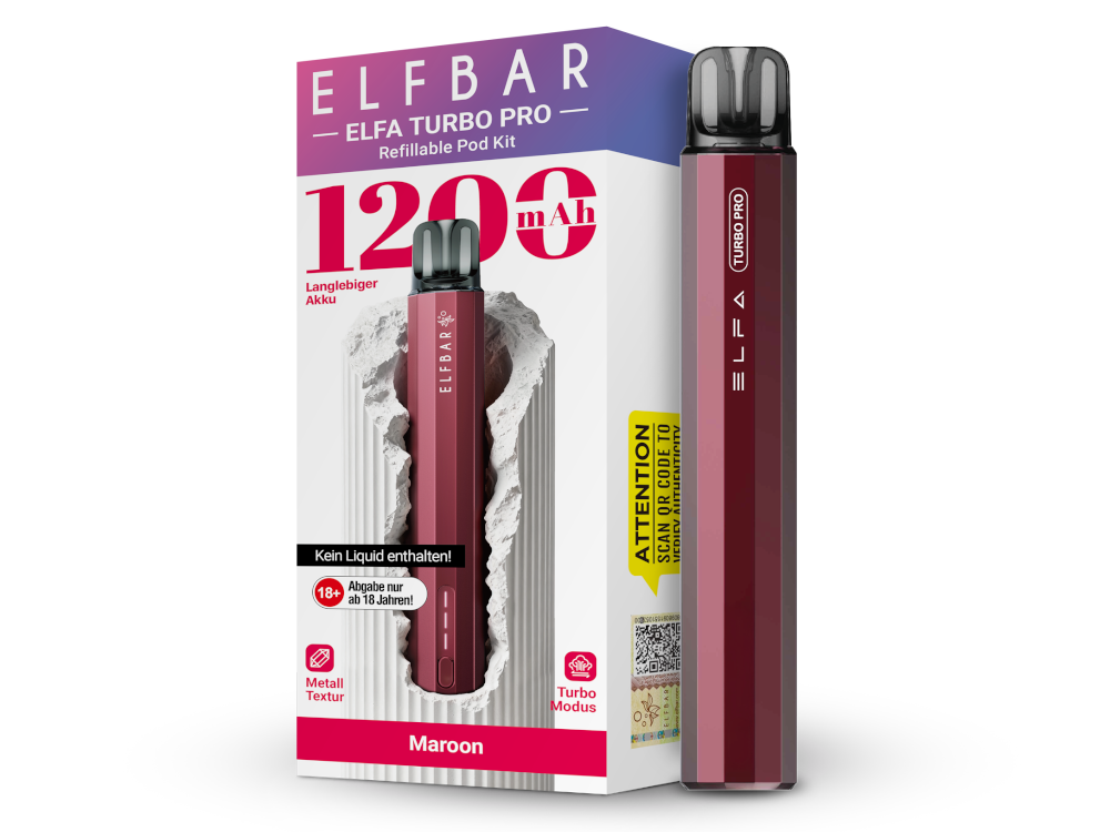 Elfbar - Elfa Turbo Pro E-Zigaretten Set