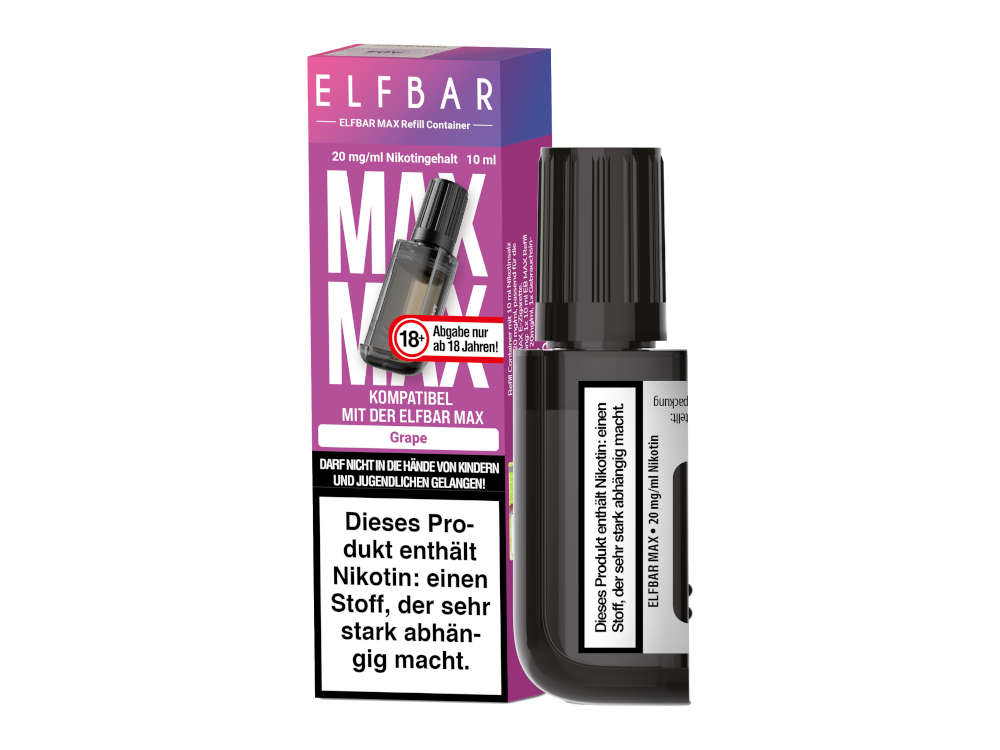 Elfbar - Max Refill Container - Prefilled