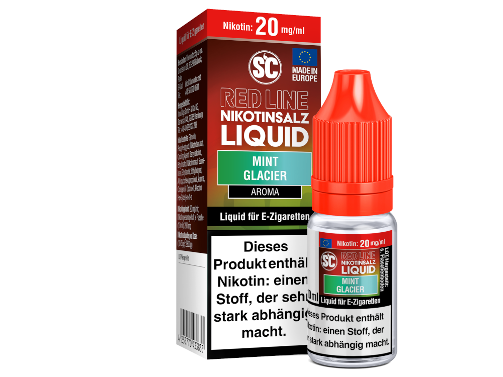 SC Red Line Mint Glacier Nikotinsalz-Liquid 20 mg/ml