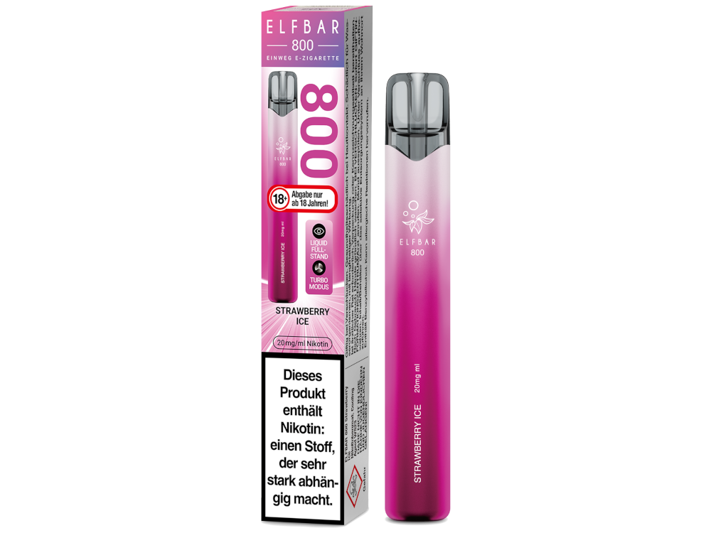 Elfbar 800 Einweg E-Zigarette - Prefilled