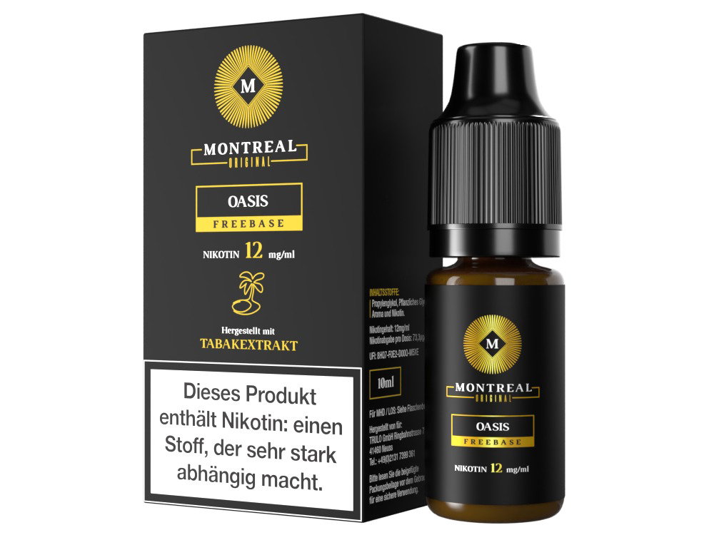 Montreal Original - E-Zigaretten Liquid - Oasis